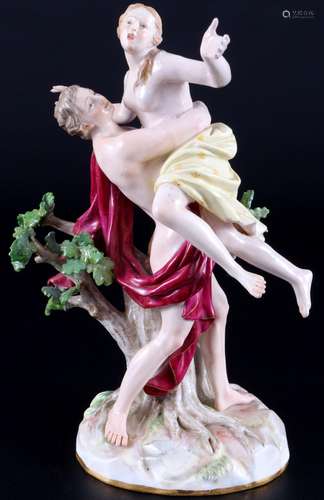 Meissen Rape of Proserpina 1st choice, knob mark, Raub der P...