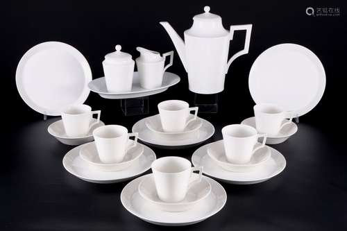 KPM Berlin coffee service for 6 persons, Kaffeeservice für 6...