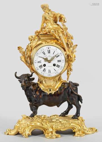 Louis XV-Figurenpendule "Raub der Europa"