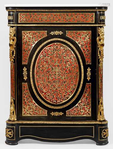 Napoleon III-Boulle Salonschrank