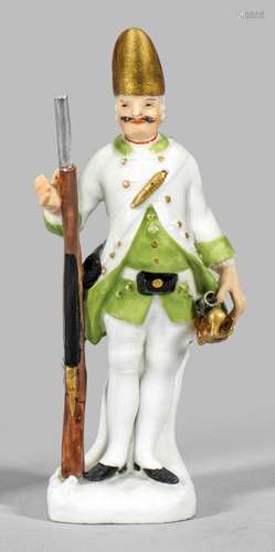 Miniatur-Figur eines Grenadiers