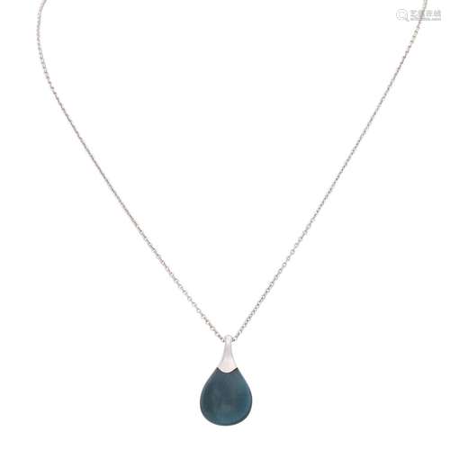 CAPOLAVORO Collier mit Topastropfen,