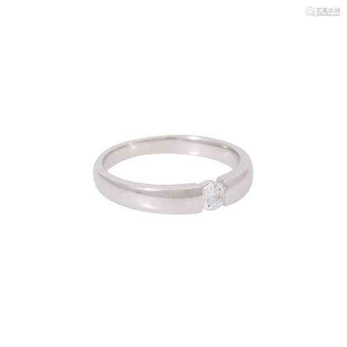 Ring mit Solitaire Brillant von 0,25 ct,