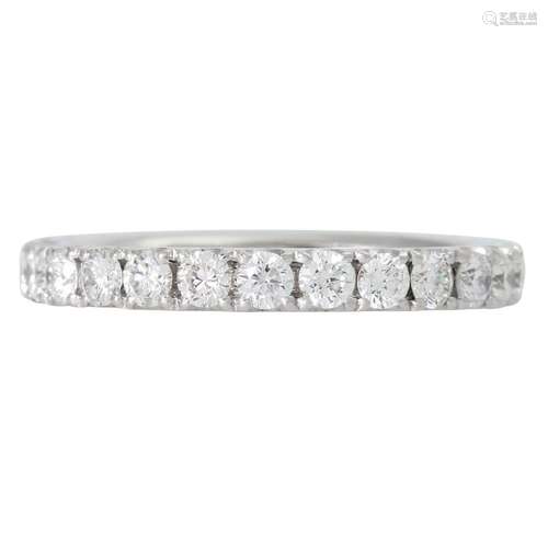 Memoire Ring mit Brillanten 1,32 ct,