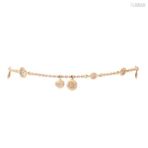 WEMPE BY KIM Armband "Puntino" mit Brillanten ca. ...