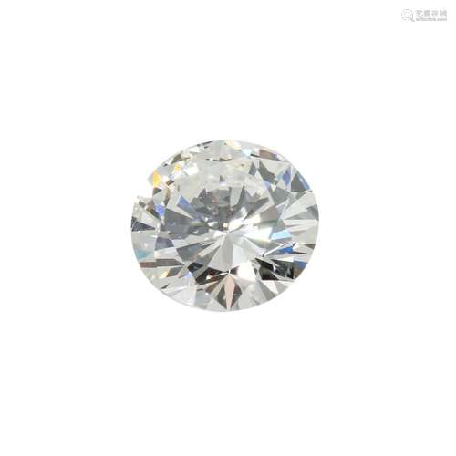 Loser Brillant von 0,81 ct,