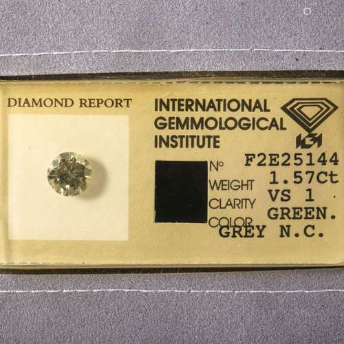 Loser Brillant 1,57 ct NGG