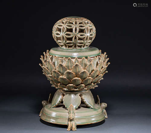 Korean celadon censer