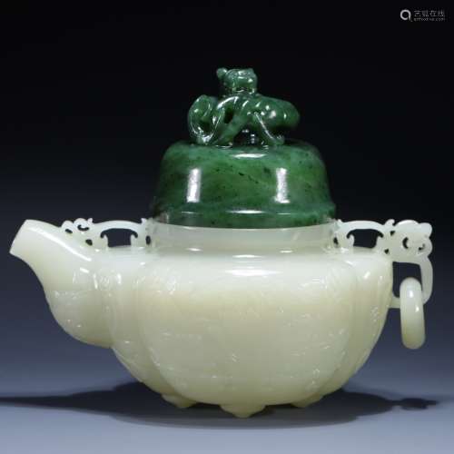 And jade teapot