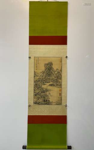 Huang Gongwang silk scroll