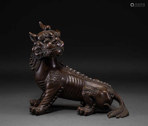 Chinese Qing Dynasty bronze ornaments