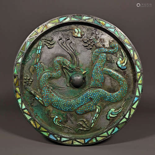 Chinese bronze mirror