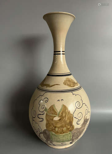 Chinese clay kiln jade pot spring bottle