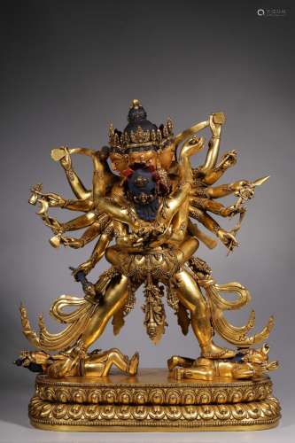 Gilt bronze is better than Le gold just statues
