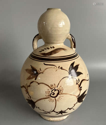Chinese cylinder tile kiln gourd bottle
