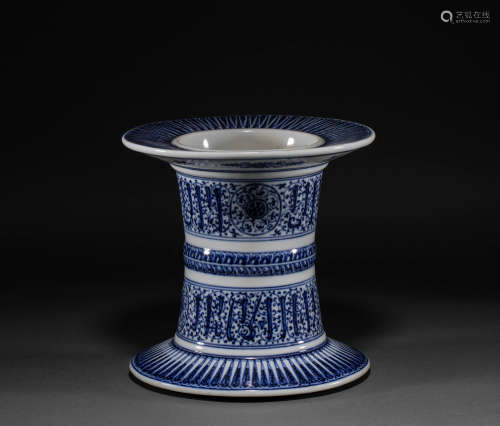 Chinese Ming Dynasty blue and white porcelain