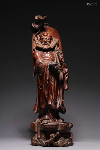 Taxus Damo statue in the Qing Dynasty