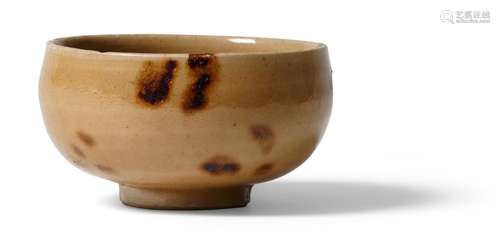 A CHINESE LONGQUAN CELADON IRON-SPOT `TOBI SEIJI` TEA BOWL Y...