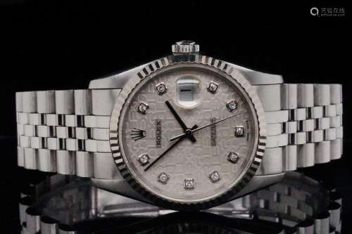 Rolex Datejust 36mm Watch W/Jubilee Dial (Ref. 16234)