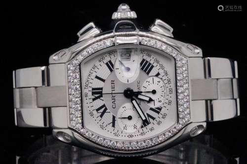 Cartier Roadster Chronograph XL 43mm Automatic Watch