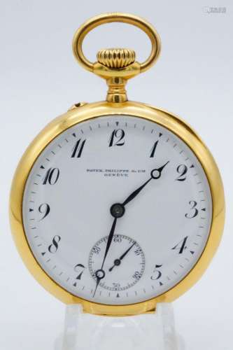 Patek Philippe 18K Pink Gold Antique Pocket Watch