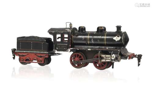 Märklin (Allemagne), locomotive vapeur R1020 et son tender, ...