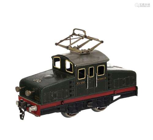 Märklin (Allemagne), locomotive électrique RV 890, échelle O...