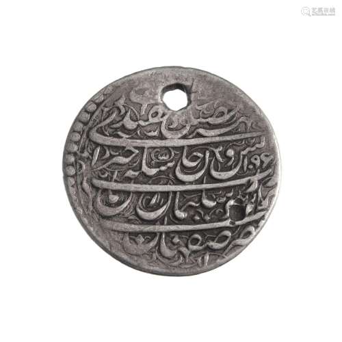 Iran, dynastie Safavide, 10 shahi en argent, daté 1096H (168...