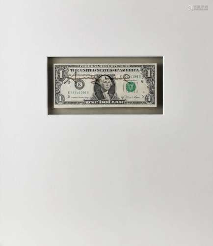 Andy Warhol (1928-1987)<br />
One dollar, billet E99946196B,...