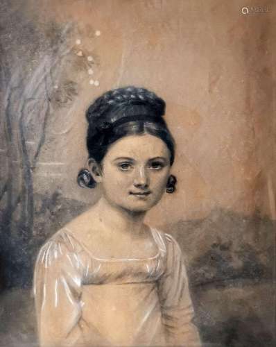 Attribué à Amélie Munier-Romilly (1788-1875) <br />
Portrait...