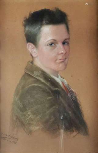 Luise Scheve-Kosboth (1859-)<br />
Portrait de jeune homme, ...