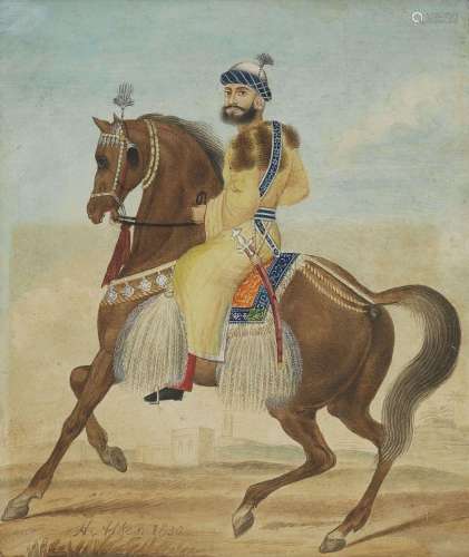 Henry Alken (1810-1894)<br />
Le cheval de course arabe &quo...