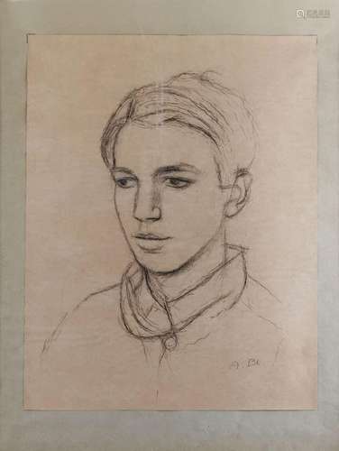 Alexandre Blanchet (1882-1961)<br />
Portrait de jeune homme...