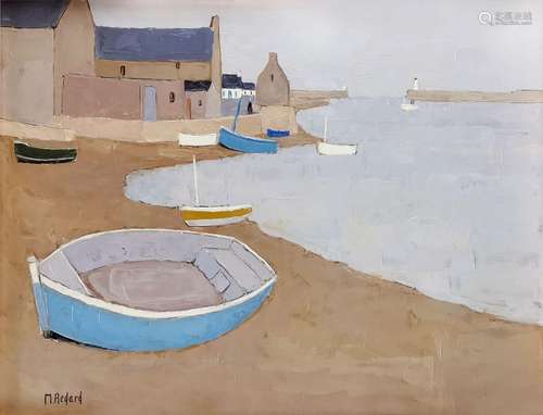 Maurice Redard (1922-1987)<br />
Matin gris en Bretagne, hui...