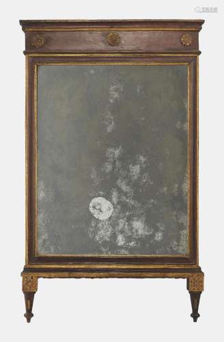 Miroir rectangulaire, probablement Angleterre, début XIXe s<...