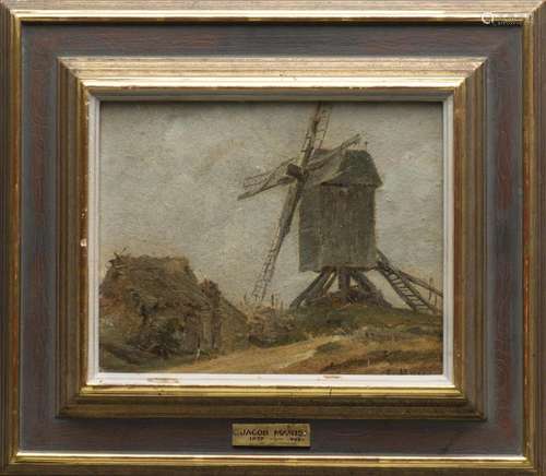 Jacob Henricus MARIS (1837-1899), "Moulin de la Galette...