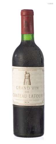 Grand vin de Château Latour, 1GCC, 1974, 1 bt