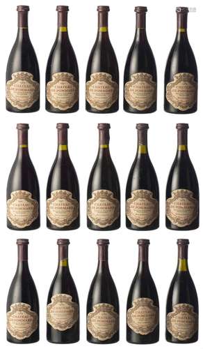 Château Pommard 10x1989 & 5x1991