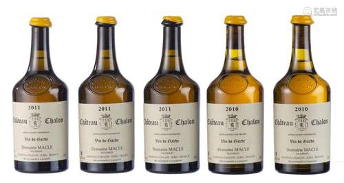 Domaine Jean Macle - CHÂTEAU CHALON - 2x2010 & 3x2011