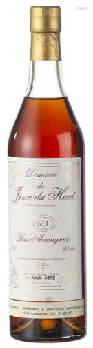 Bas-Armagnac Domaine de Jean du Haut Monsieur Poyferré 1983