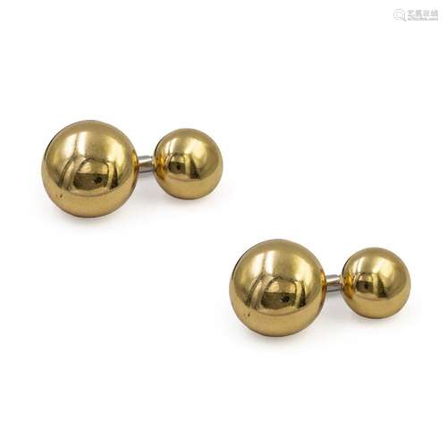 Pomellato button cufflinks