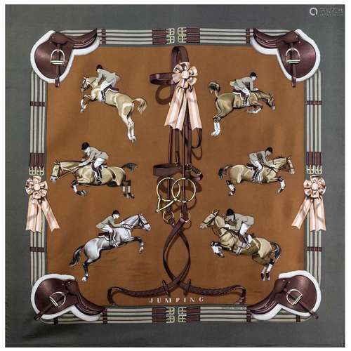 Hermes Jumping collection vintage foulard