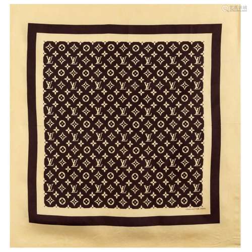 Louis Vuitton Monogram collection vintage scarf