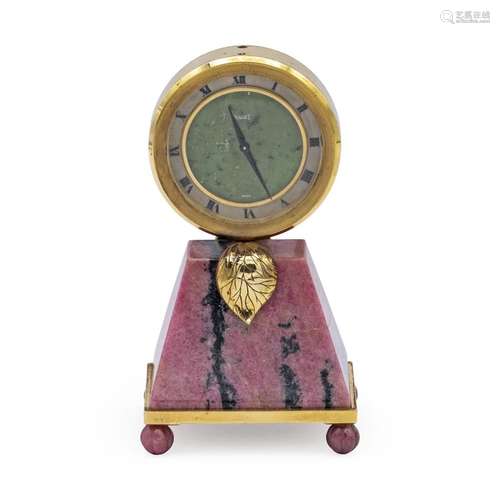 Piaget, table alarm clock