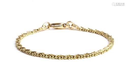 Yellow gold bracelet - mark of BULGARI