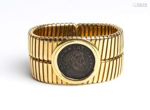 Coin bracelet - manufacture BULGARI