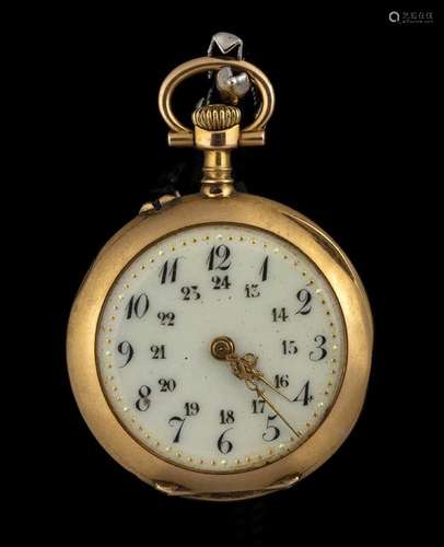 Gold diamond Pocket watch