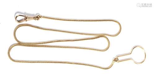 Gold pocket watch chain - 20th century