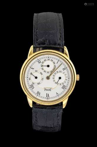PIAGET: Triple Date automatic gold wristwatch, ref. 15959, 1...