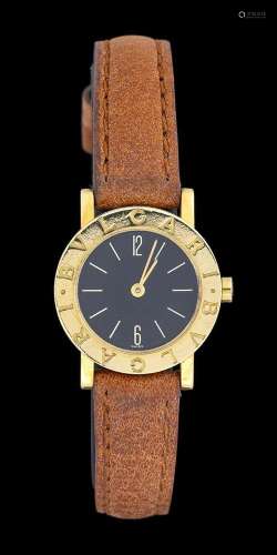 BULGARI: gold lady's wristwatch, 1990s